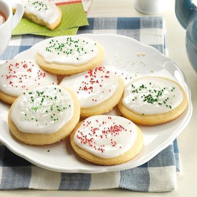 frosted sugar cookies