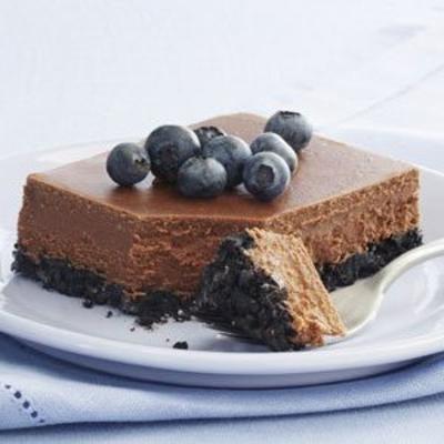 Philadelphia dubbele chocolade cheesecake