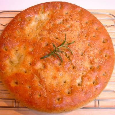 Parmezaanse focaccia brood