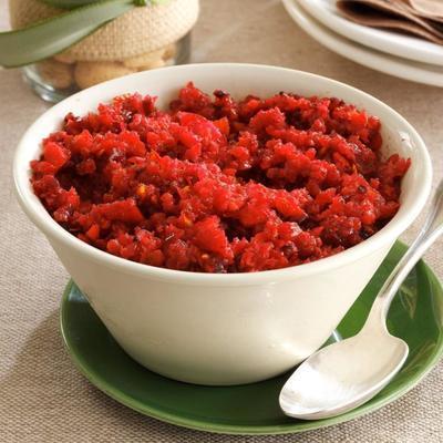 cranberry ginger saus