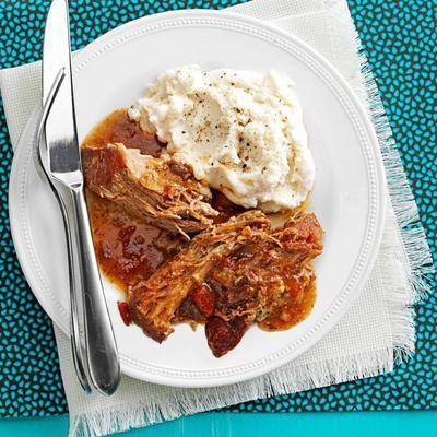 hartige mosterd varkensgebraad