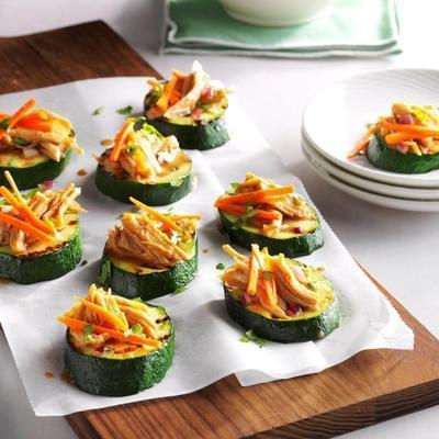 Thaise kip courgetterondes