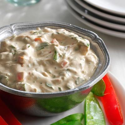 pittige Thaise veggie dip