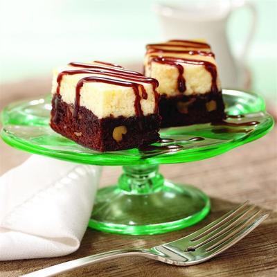 brownie cheesecake bars