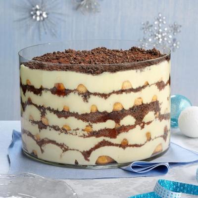 vakantie tiramisu Advocaat trifle