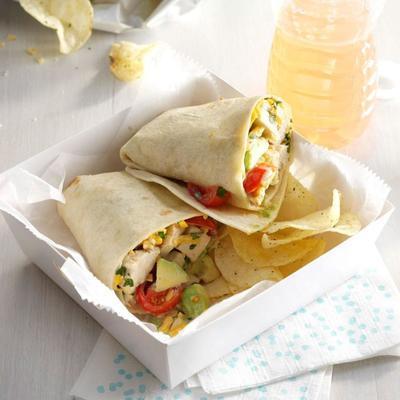 kippenranch wraps