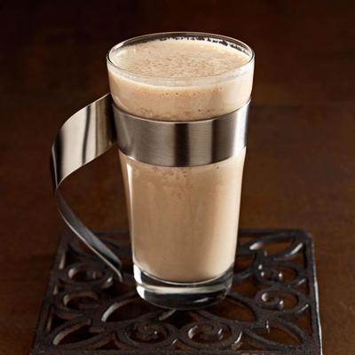 bevroren banaan latte smoothie