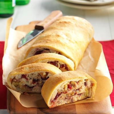 Thanksgiving stromboli