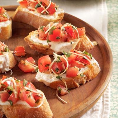 verse tomatenbruschetta