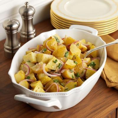 citroen basilicum aardappelsalade