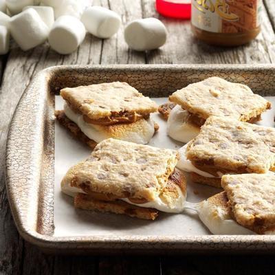 s'more zandkoekjes