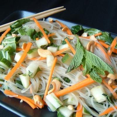 vietnamees rijst noodlesalade