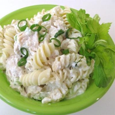 kalkoen macaroni salade