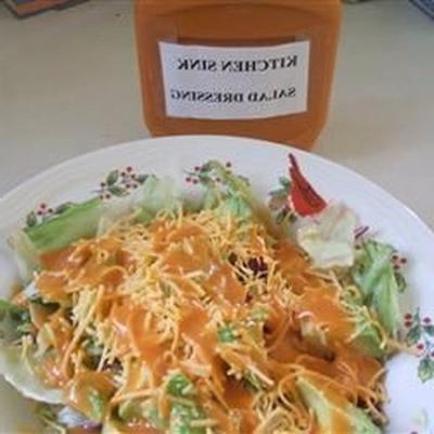 aanrecht salade dressing
