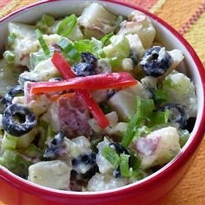 rijpe olijfaardappelsalade