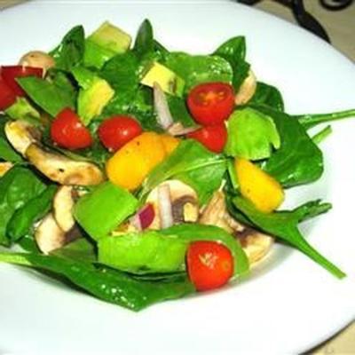 De speciale salade van Goldy