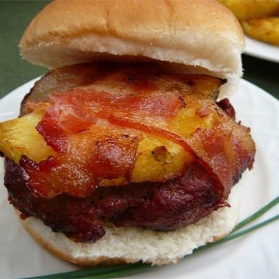 ananas bacon hamburgers