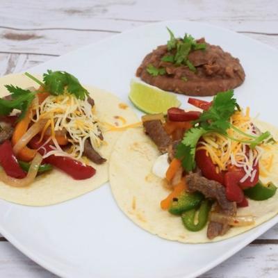 steak fajitas