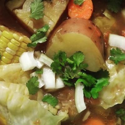 caldo de res (rundvlees soep)