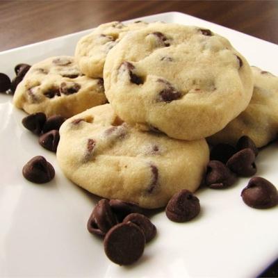 tina's shortbread chocolate chip cookies