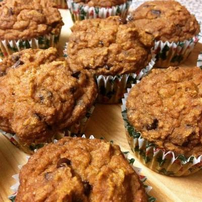 pompoen spice muffins