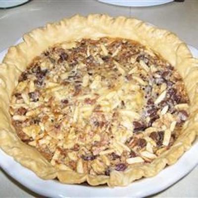 pecan chocoladeschilfertaart