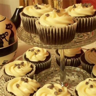 gemakkelijke zwarte bodem cupcakes