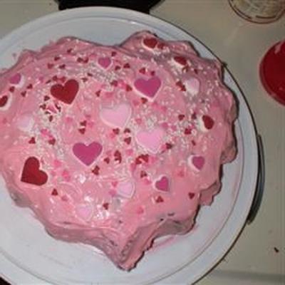Valentijn hart cake