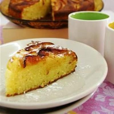 Apple cake met de ondersteboven cake