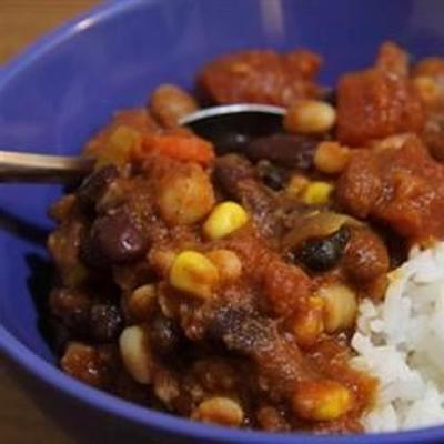 vegetarische chili van rae