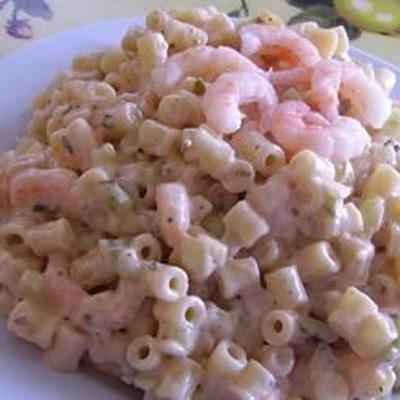 mama's garnalen macaroni salade