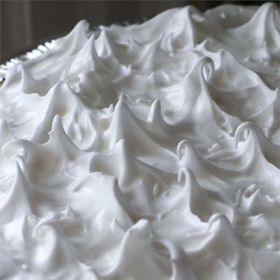 ongebakken meringue