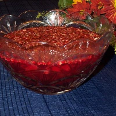 cranberry gelatine salade i