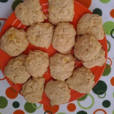 zachte ananas cookies