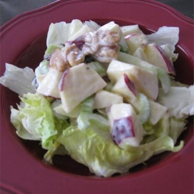 eenvoudige Waldorf-salade