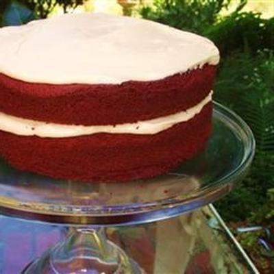 rood fluwelen cake v