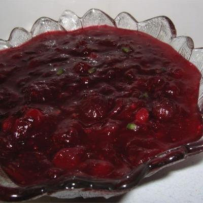 cranberrysaus met jalapenopeper