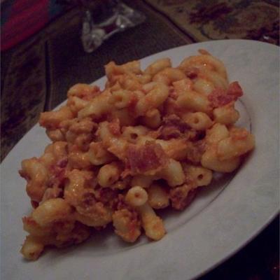 Canadese bacon macaroni en kaas