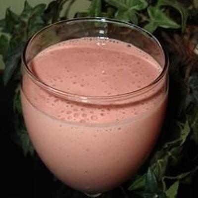 chocolade aardbei smoothie