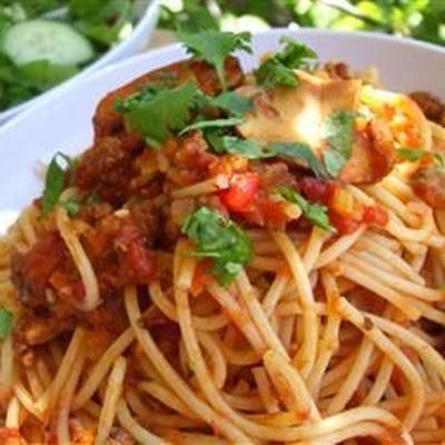 mariu's spaghetti met vleessaus