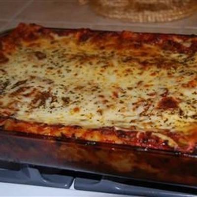 handige vegetarische lasagne