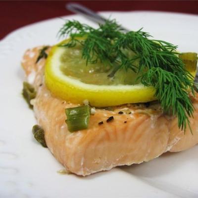 knoflook zalm