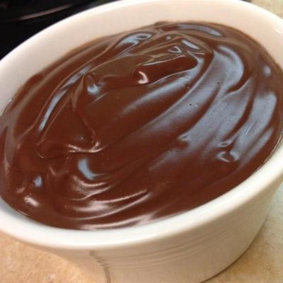 zuivelvrije chocoladepudding