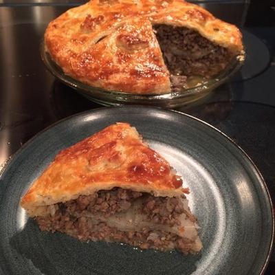Franse Canadese tourtiere