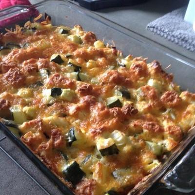 cheesy courgette braadpan i