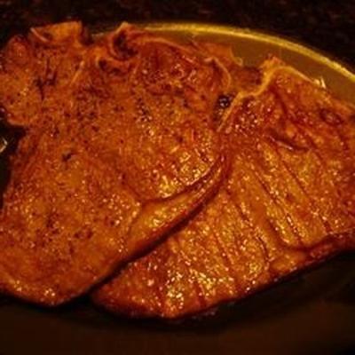 bouillon gemarineerde bbq steak