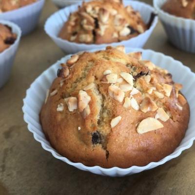 sinaasappel rozijn muffins