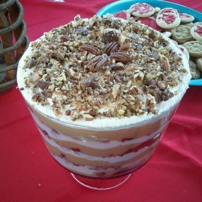 dubbele chocolade mokka trifle