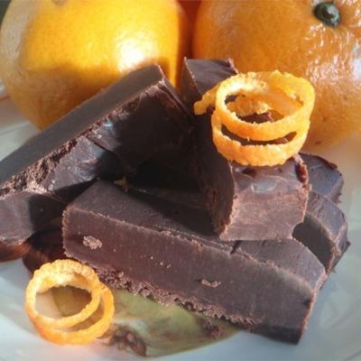 chocolade oranje fudge