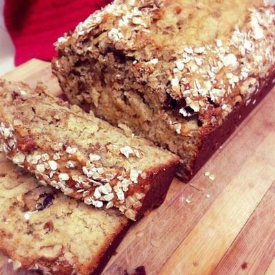 bruine suiker bananennoot brood i